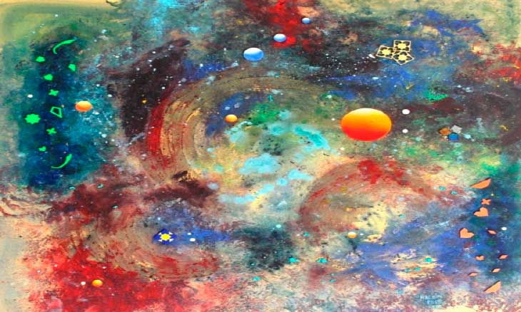 Space poetry and artistic work of Ezzedine Al Hashemi