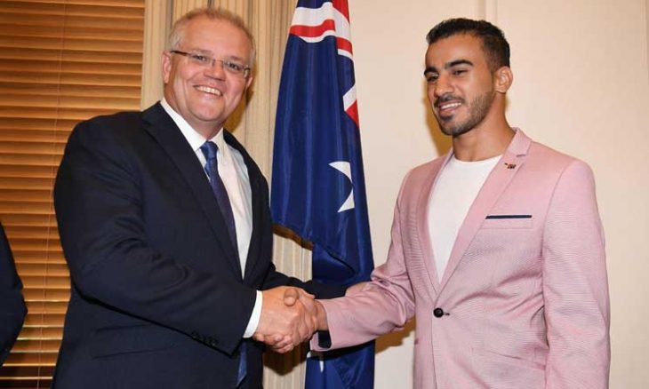 Bahraini footballer Hakim Oreibi obtains Australian citizenship - Photos