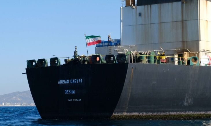 ناقلة النفط الإيرانية تبدأ مغادرة مياه جبل طارق 20190818161900afpp-afp_1jm0gk.h-730x438