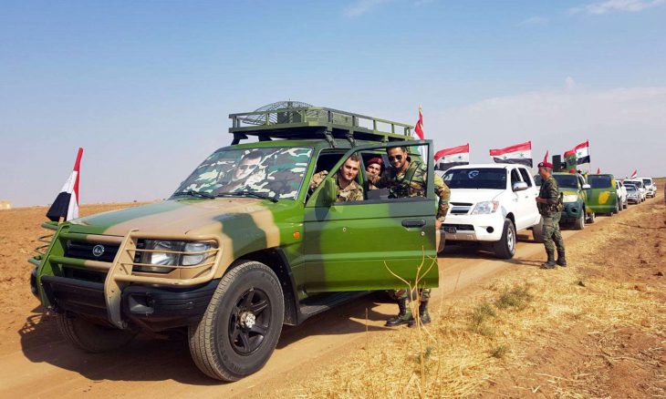 昨日（10月26日）、ラス・アルアイン近くのシリア政府軍