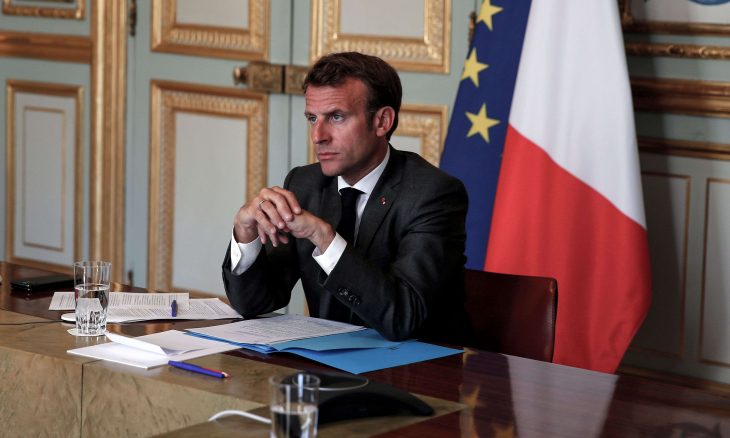 French President addresses Lebanese crisis at press conference Sunday night