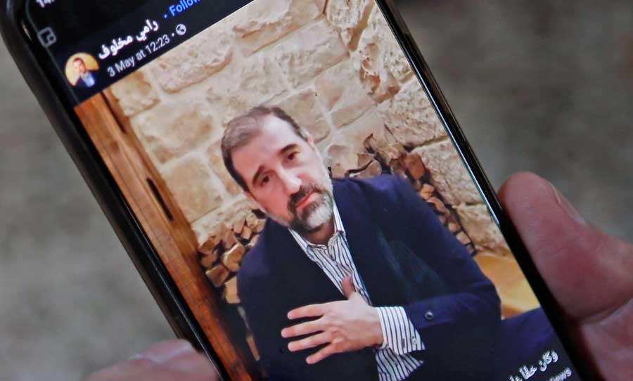 رامي مخلوف يظهر مجددًا.. ينتقد “أحداث الساحل” ويتحدث عن “عودة قريبة”