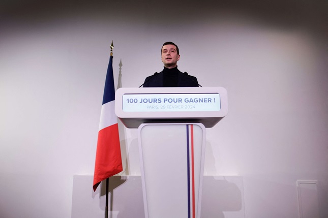 اليمين المتطرف في فرنسا يطلق حملته استعداداً للانتخابات الأوروبية 