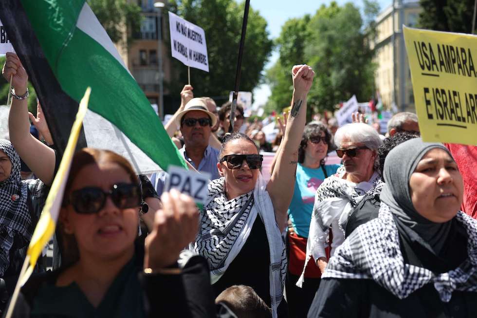 مظاهرات مدريد  دعما لوقف الحرب على غزة 20240511105342afpp-afp_34ra4vc.h