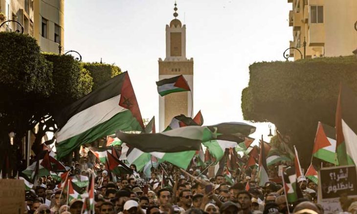 المغرب.. وقفات تضامنية في عدة مدن لدعم “الصمود الفلسطيني”