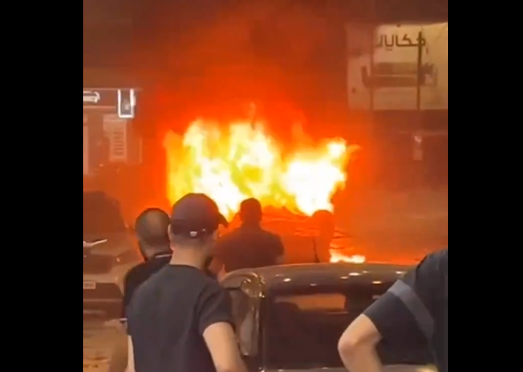 شهيدان بغارة إسرائيلية استهدفت سيارة في جنين شمالي الضفة- (فيديو)