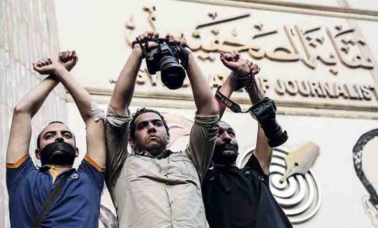 حملة “أنقذوا حرية الرأي” تدين الاستهداف الممنهج لحرية الرأي والصحافة في مصر
