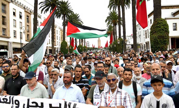 المغرب يشهد 103 مظاهرات تضامنية مع غزة- (صور وفيديو)
