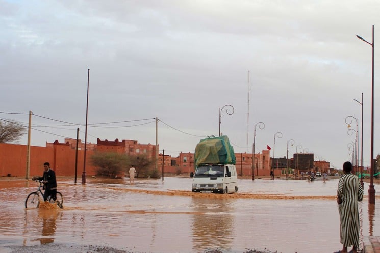 وفاة 11 وفقدان 9 جراء الأمطار الغزيرة على جنوب غرب المغرب