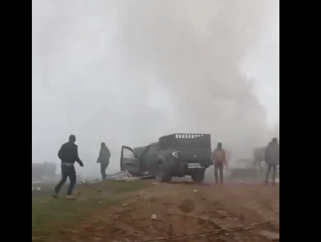مستوطنون يهاجمون تجمعا بدويا فلسطينيا ويحرقون منزلا ومركبة في الضفة- (فيديو)
