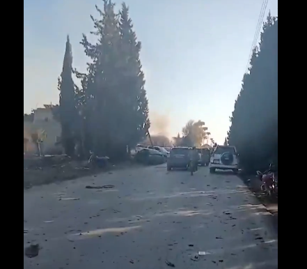 شهيدان بغارة إسرائيلية على الهرمل شرقي لبنان- (فيديو)