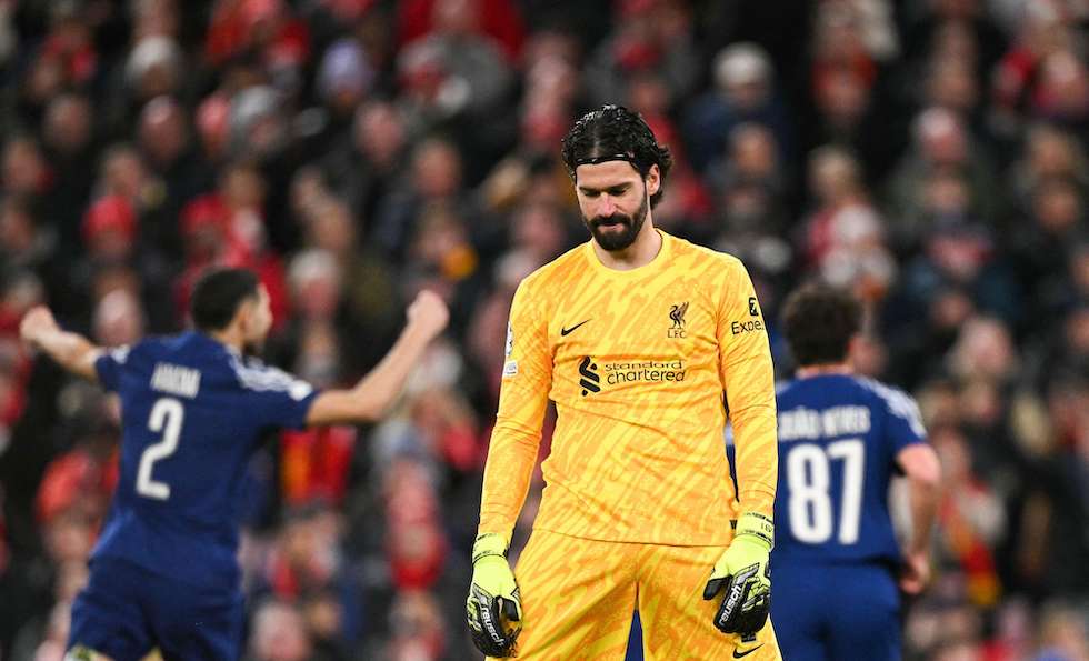 أليسون: يتعين على ليفربول تجاوز صدمة الخروج من دوري الأبطال سريعا