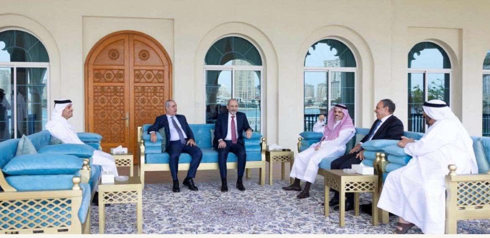 اجتماع سعودي مصري قطري أردني إماراتي يبحث تطورات القضية الفلسطينية- (بيان)