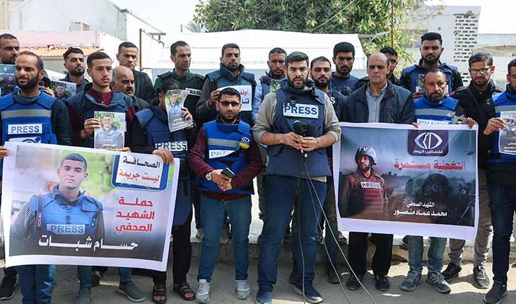 زملاء لـ«القدس العربي»: حسام ومحمد عين وقلب قتل الرواة… لهذا يخشى الاحتلال صحافيي غزة