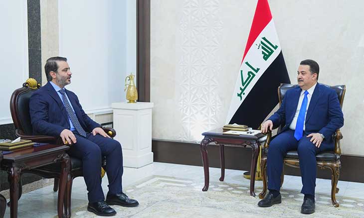 الشيباني زار العراق وأكد على تعزيز العلاقات ورفض التدخلات الخارجية