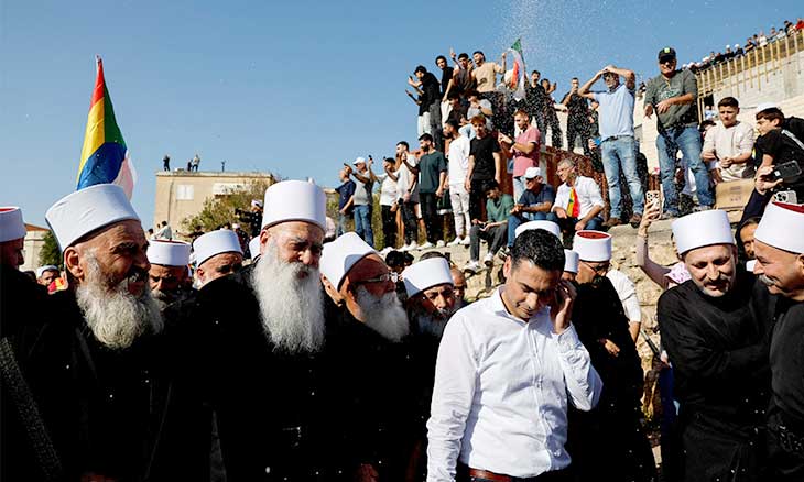 انتقادات في سوريا لزيارة وفد من المشايخ الدروز لإسرائيل