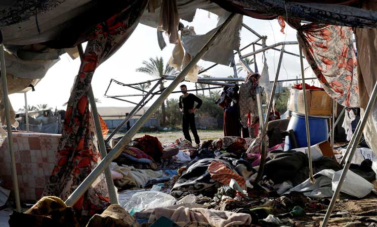 استشهاد 9 فلسطينيين في غارات إسرائيلية على غزة الثلاثاء