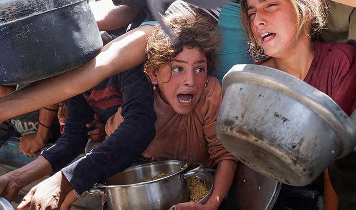 الجوع في غزة ينهش بطون جوعى الحرب